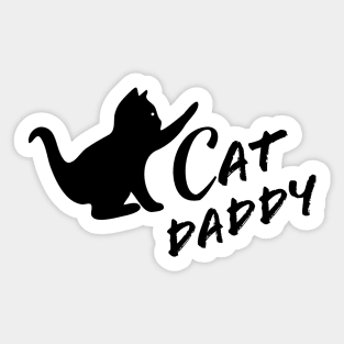 Cat Daddy Pet Lover Sticker